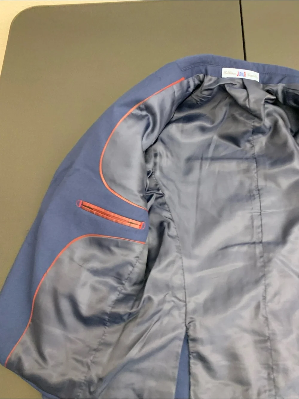 Boys Navy 3-Piece Suit